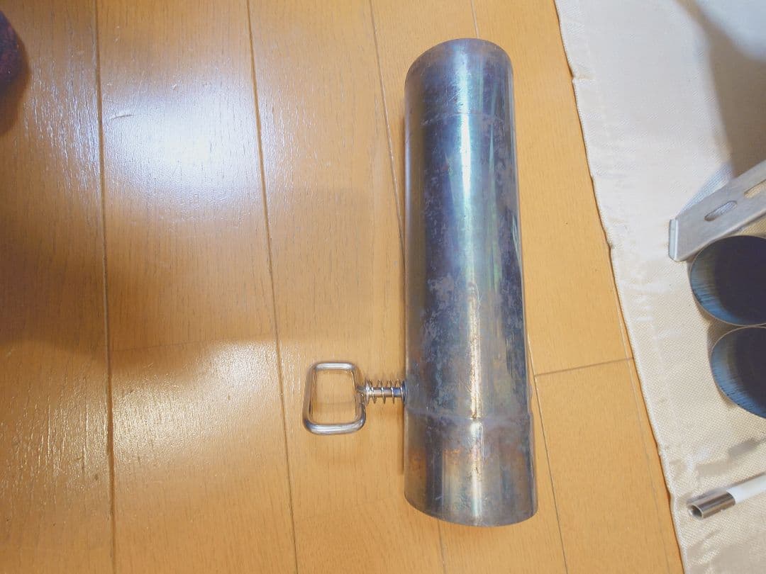 SENQI 薪ストーブセット(追加煙突各種、煙突プロテクター、ワイヤーブラシ等）