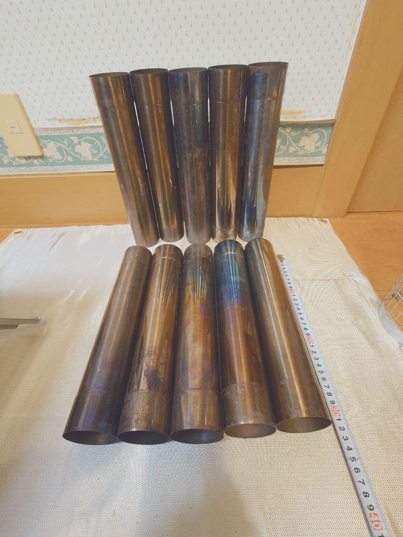 SENQI 薪ストーブセット(追加煙突各種、煙突プロテクター、ワイヤーブラシ等）