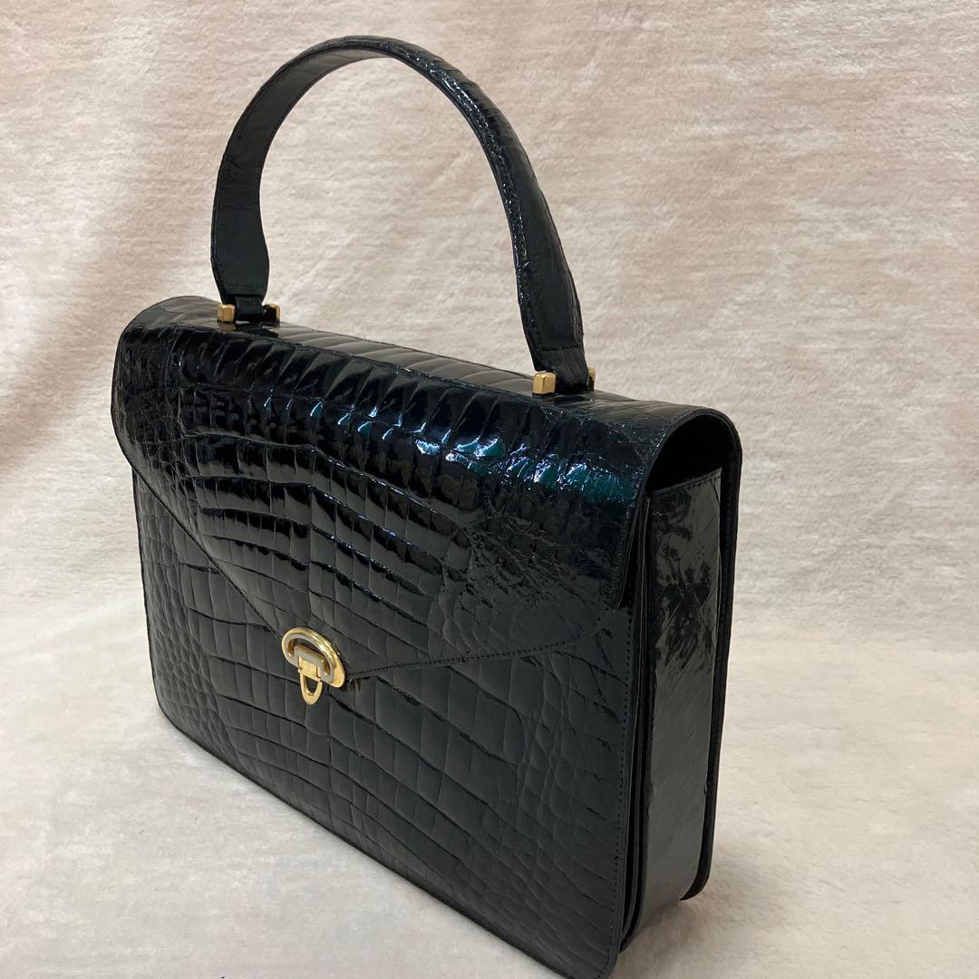 専用です！！シャイニングクロコ　セカンドバッグ