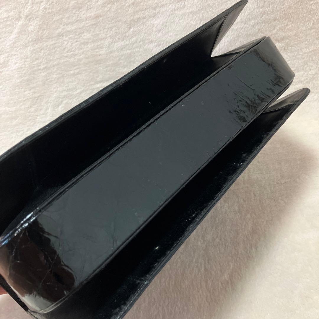 専用です！！シャイニングクロコ　セカンドバッグ