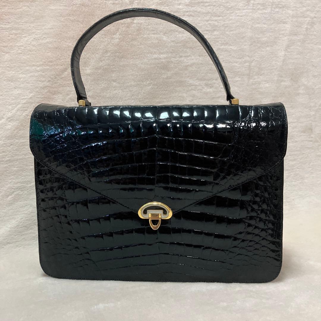 専用です！！シャイニングクロコ　セカンドバッグ