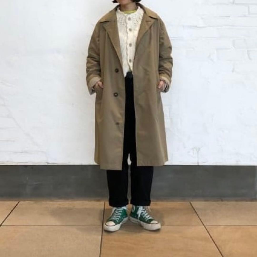 【ほぼ新品】WMサイズ ビームス ナナミカ ノースフェイス ステンカラーコート