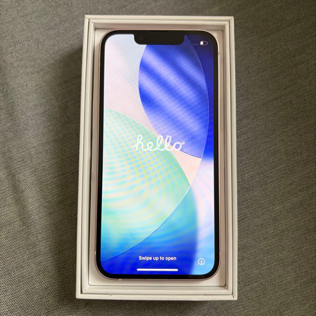 Apple iPhone13mini 本体 ピンク/128GB/美品