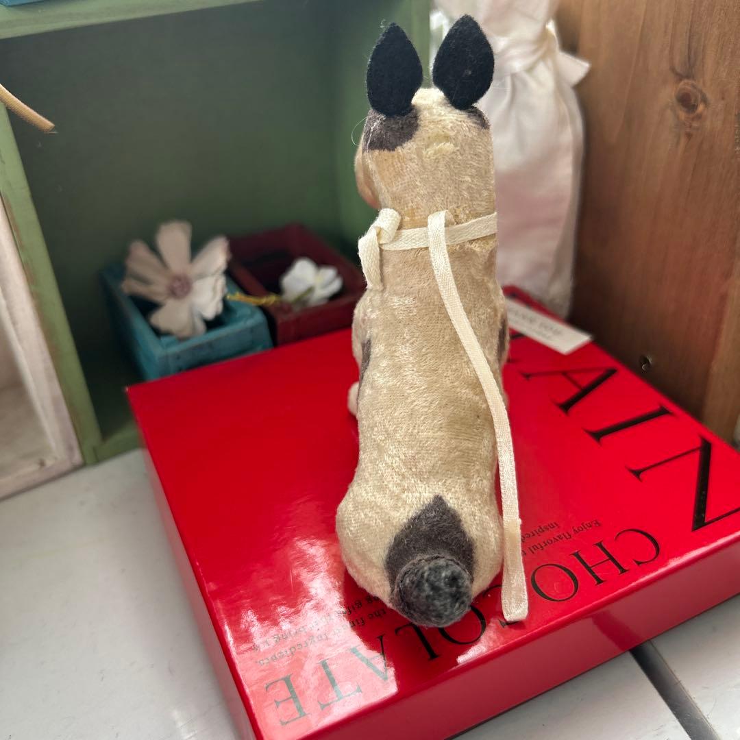 ビンテージお座りフォックステリア