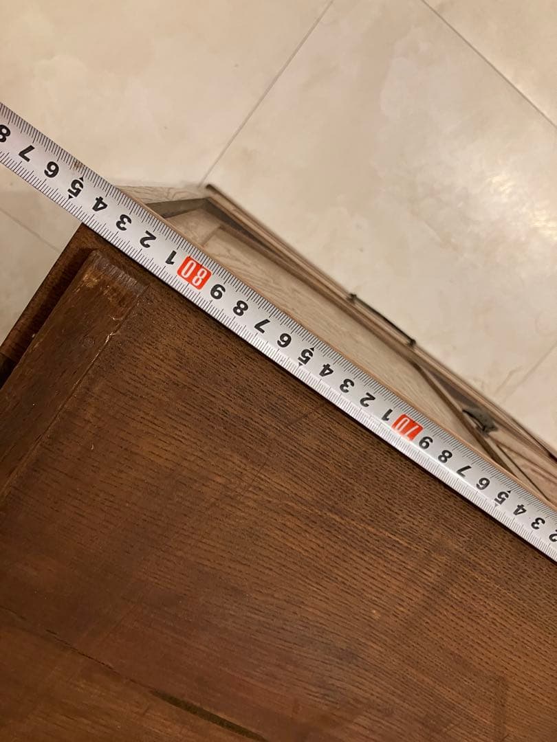 レトロ木製収納家具 引き出し付き