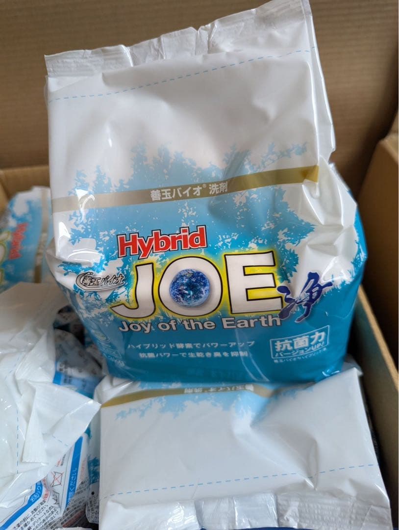 JOE ハイブリッド粉末洗剤 1.3kg×6個
