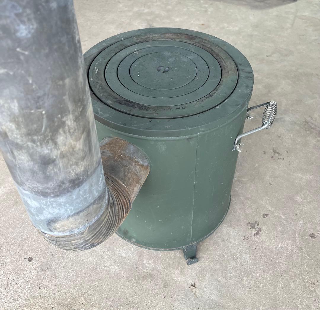 ◆ホンマ製作所◆クッキングストーブ◆薪ストーブ◆おまけ付◆ミリタリーグリーン◆