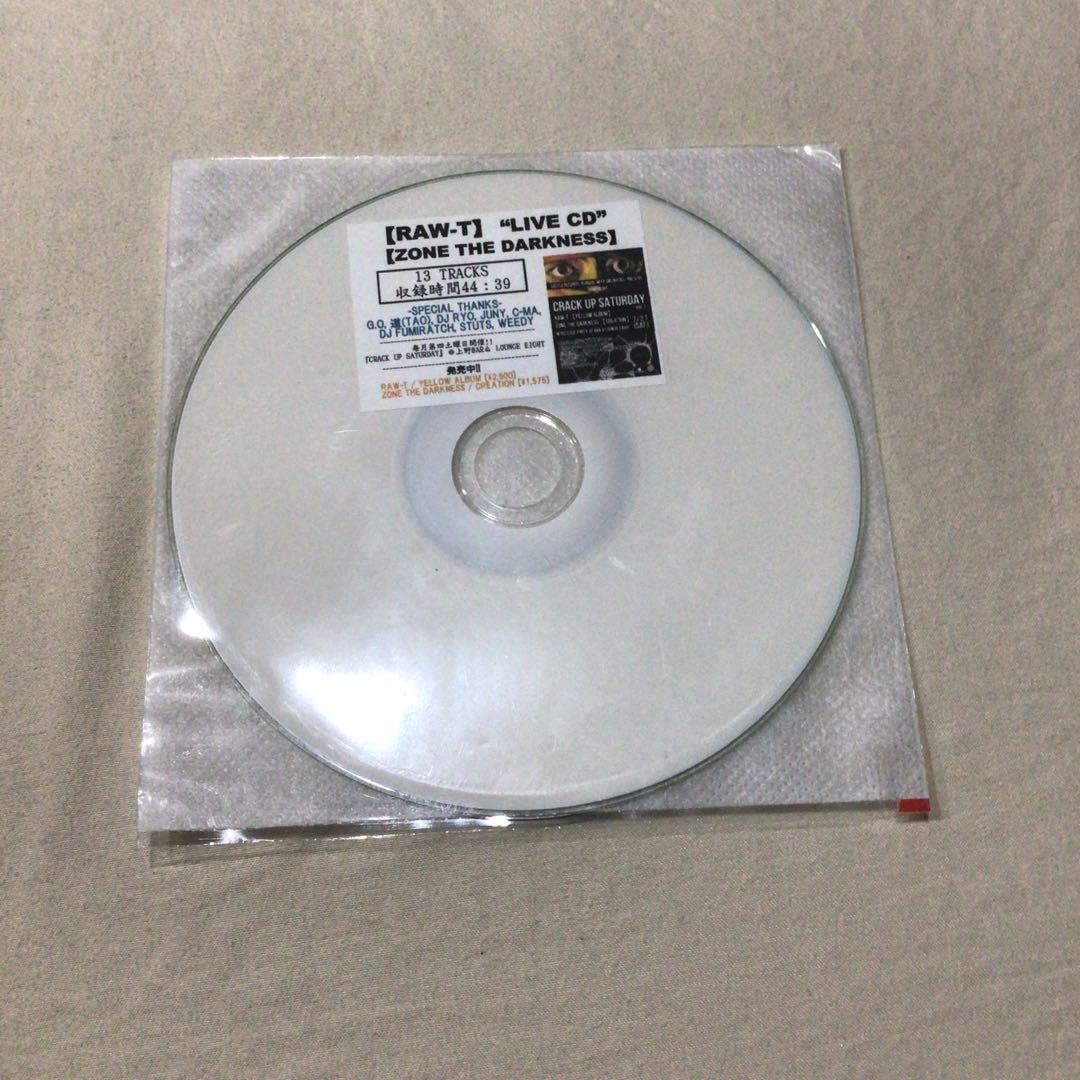 ZONE THE DARKNESS ZORN & RAW-T LIVE音源CD