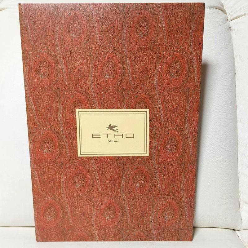 hasamiage◆美品 エトロ 大判ストール シルク シフォン ショール