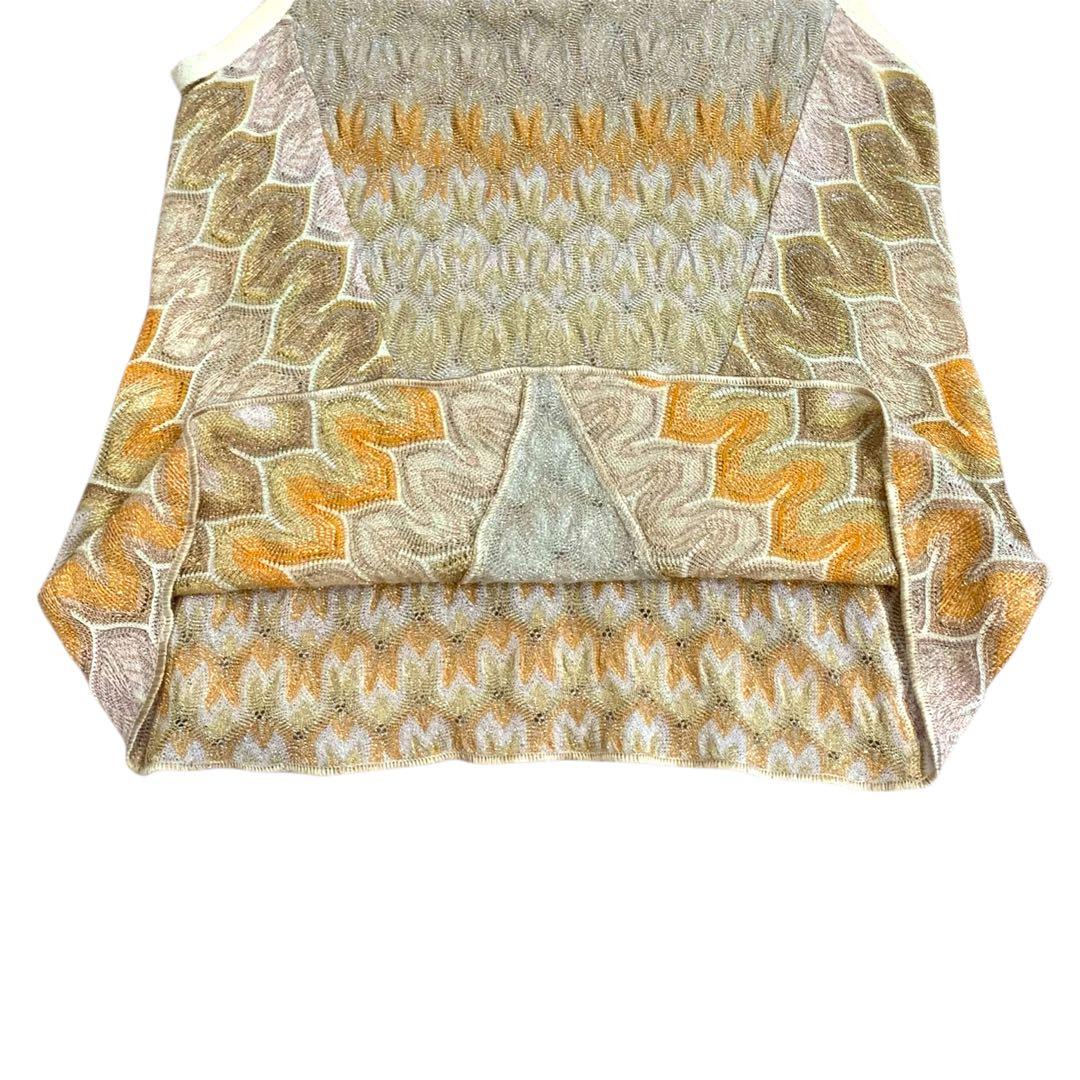 【美品】ミッソーニ（MISSONI）ノースリーブ/46