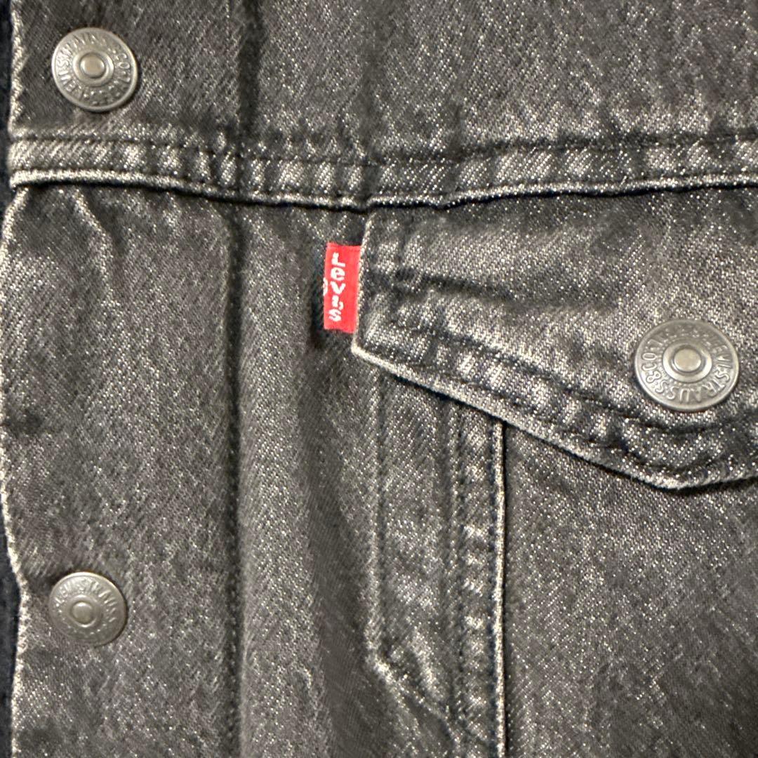 Levi's　デニムジャケット　Gシャン　裏側ボア素材　冬用　M　リーバイス