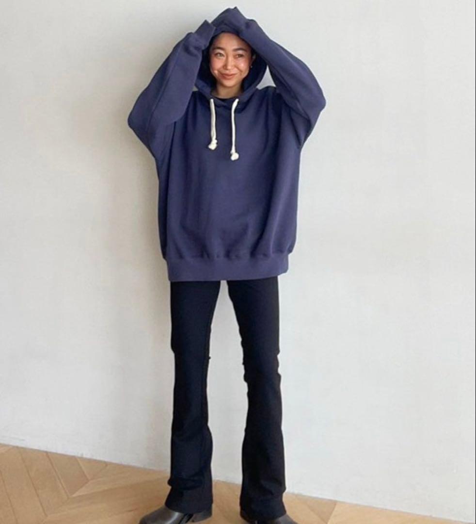 新品！シールームリンvolume sweat looseポロトップス　ネイビー