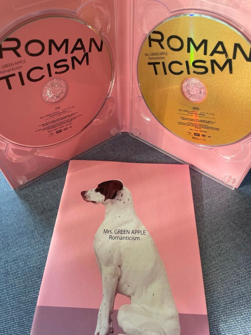 ミセス ロマンチシズム5,000枚完全生産限定 ドッグ盤初回限定盤CD.DVD