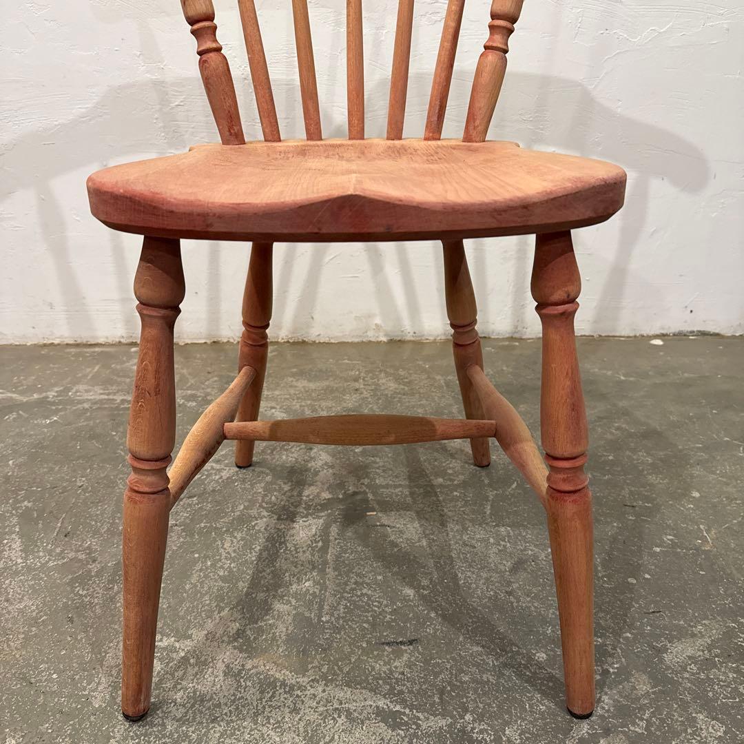 hangoutビンテージ　ダイニングチェア　木製チェア　剥離　2