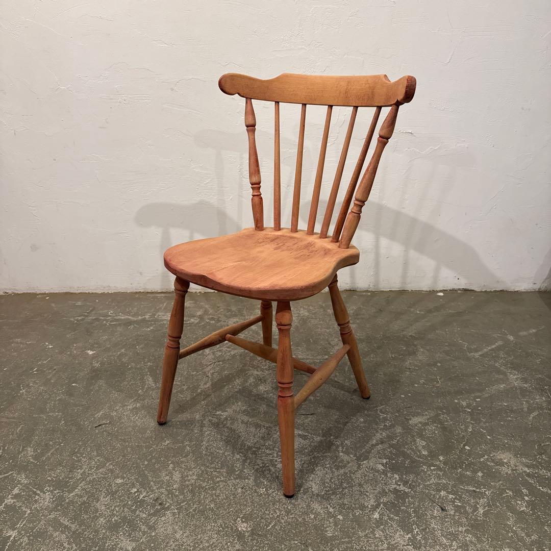 hangoutビンテージ　ダイニングチェア　木製チェア　剥離　2