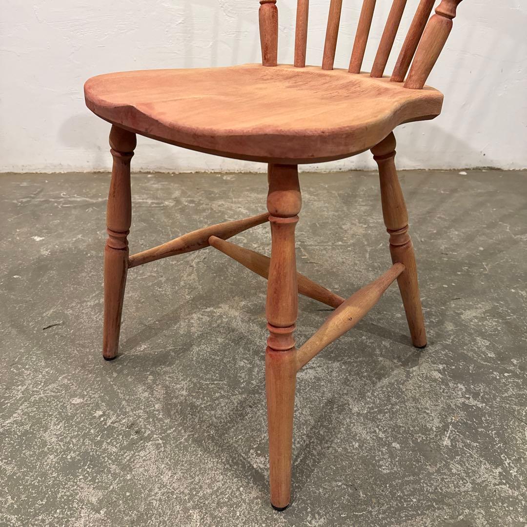 hangoutビンテージ　ダイニングチェア　木製チェア　剥離　2