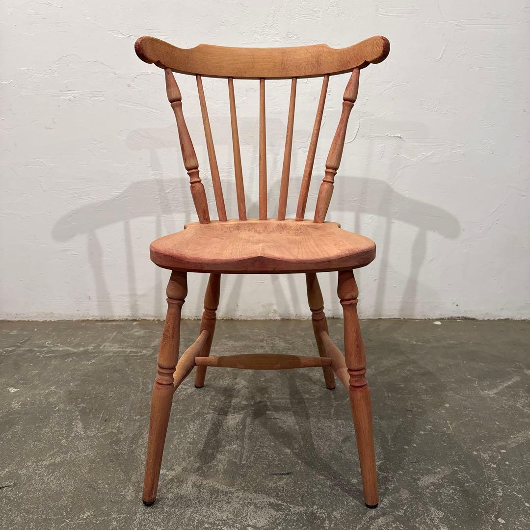 hangoutビンテージ　ダイニングチェア　木製チェア　剥離　2