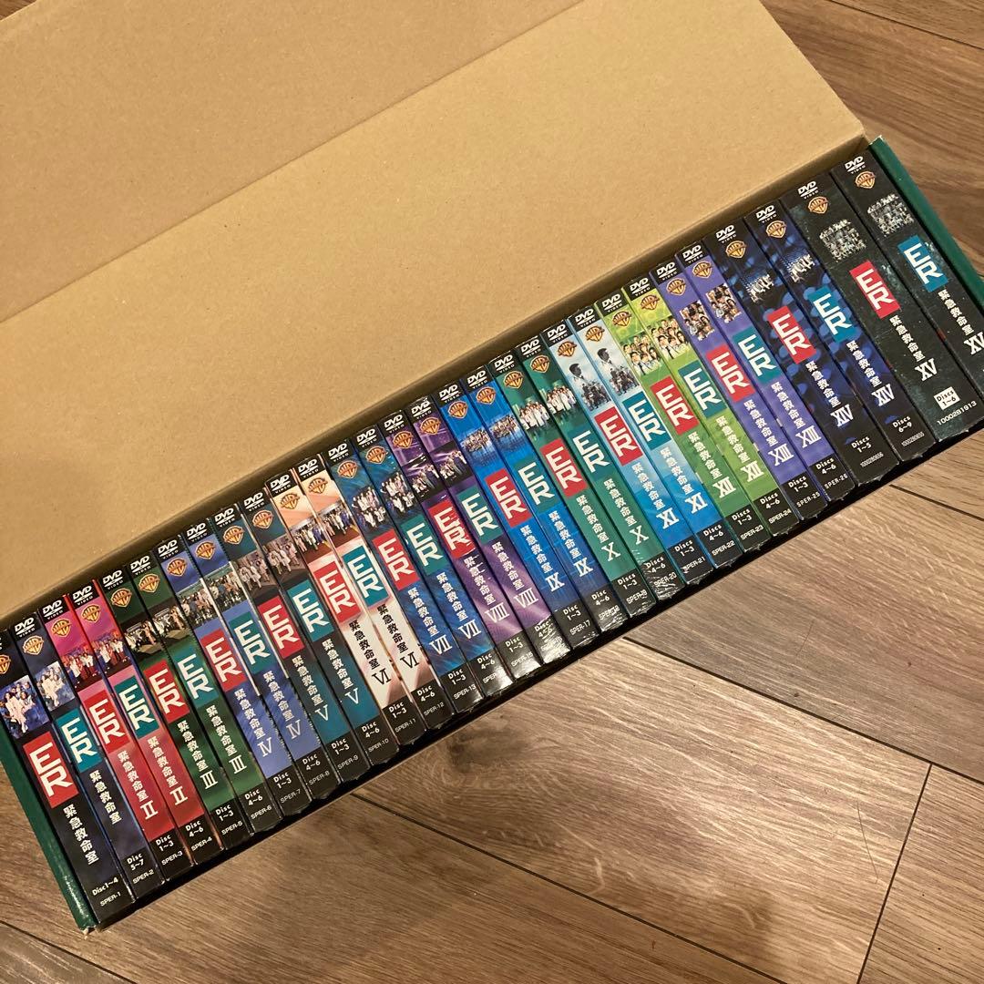 ER 緊急救命室 ザ・ソフトシェル・コンプリート・ボックス シーズン　DVD