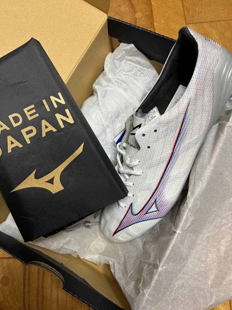 新品　超大特価　ミズノ　ミズノアルファ JAPAN モレリア W 26cm