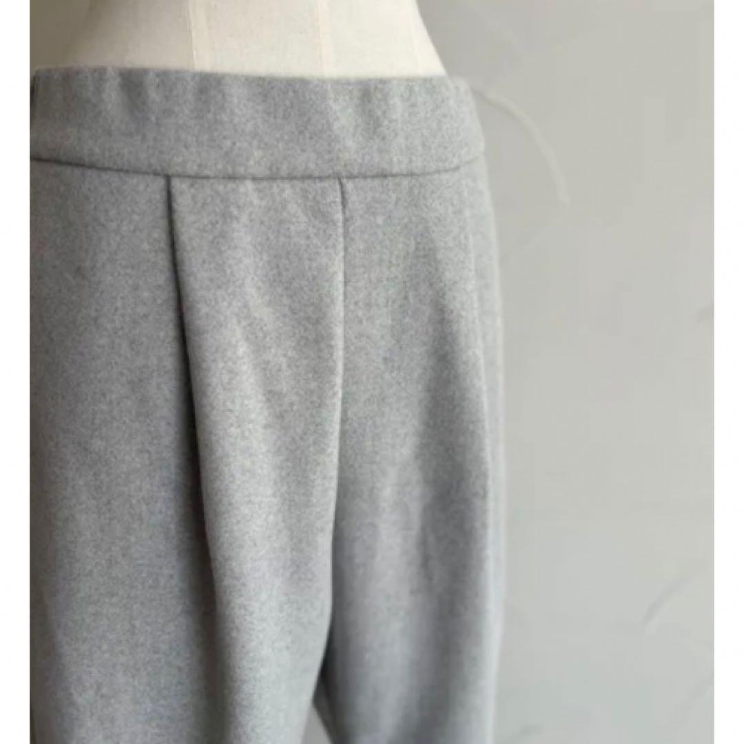 【新作・新品】JULY NINE ふわもちパンツ グレー 40 ジュライナイン