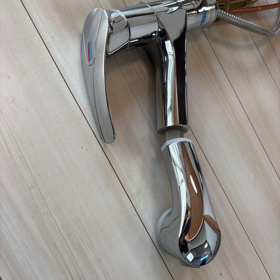 水洗金具　混合水栓　アクアホーム KMD-50 浄水器　新品未使用　最終価格