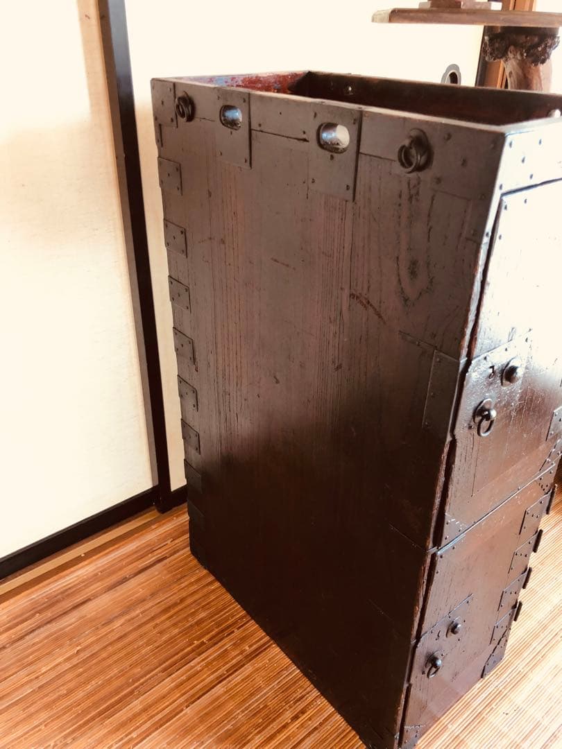 時代箪笥 民藝箪笥 仙台箪笥 引出し収納 骨董 アンティーク レトロ 和モダン