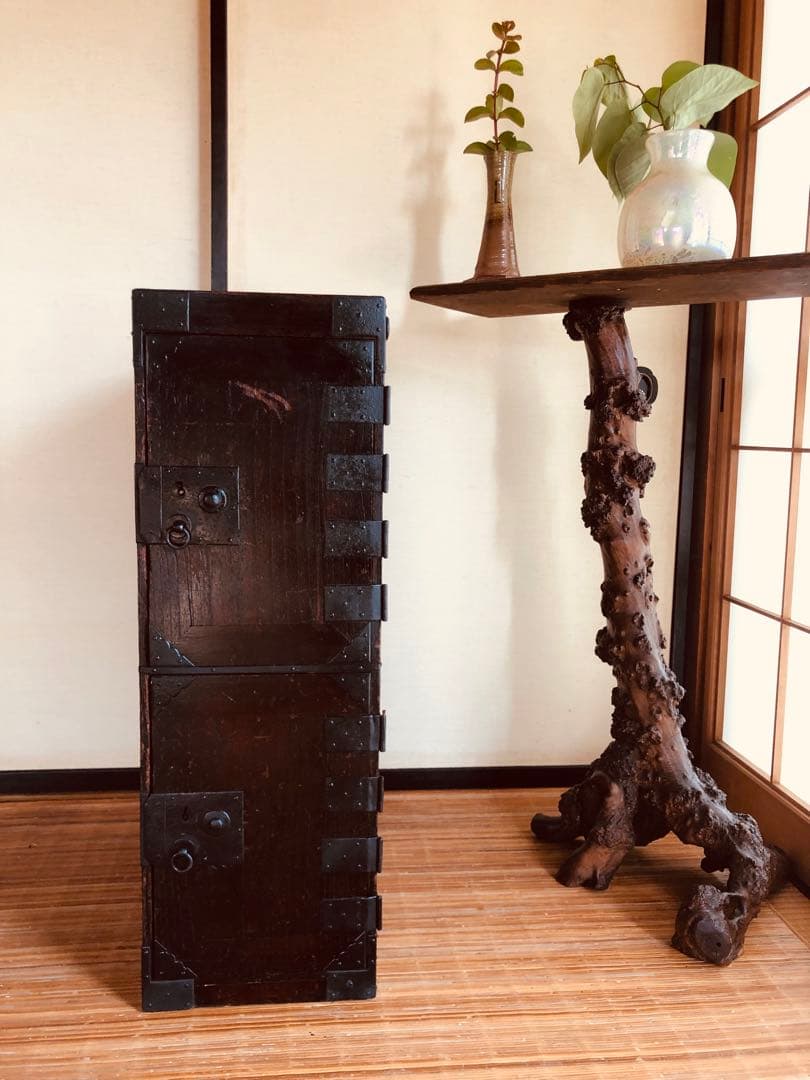 時代箪笥 民藝箪笥 仙台箪笥 引出し収納 骨董 アンティーク レトロ 和モダン