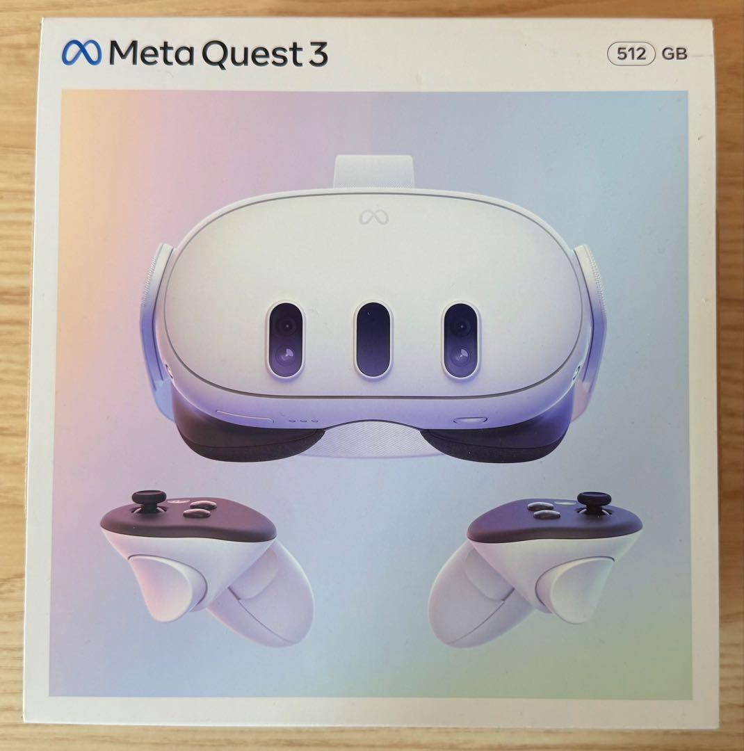 【512】 Quest 3 512 VRヘッドセット
