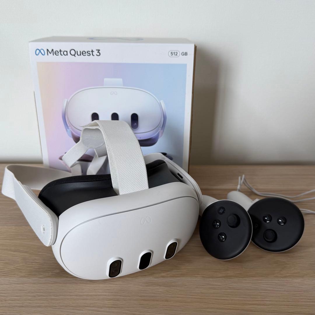 【512】 Quest 3 512 VRヘッドセット
