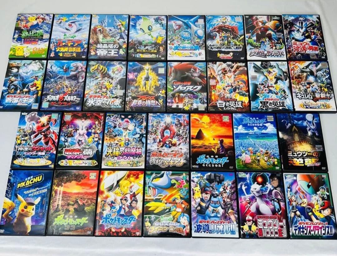 【新パッケージ版】ポケモン　DVD 30本セット　ケース付　ポケットモンスター