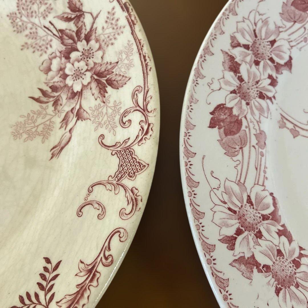 お気持ちお値下げフランスプレート平皿サラダプレート二枚おまとめ