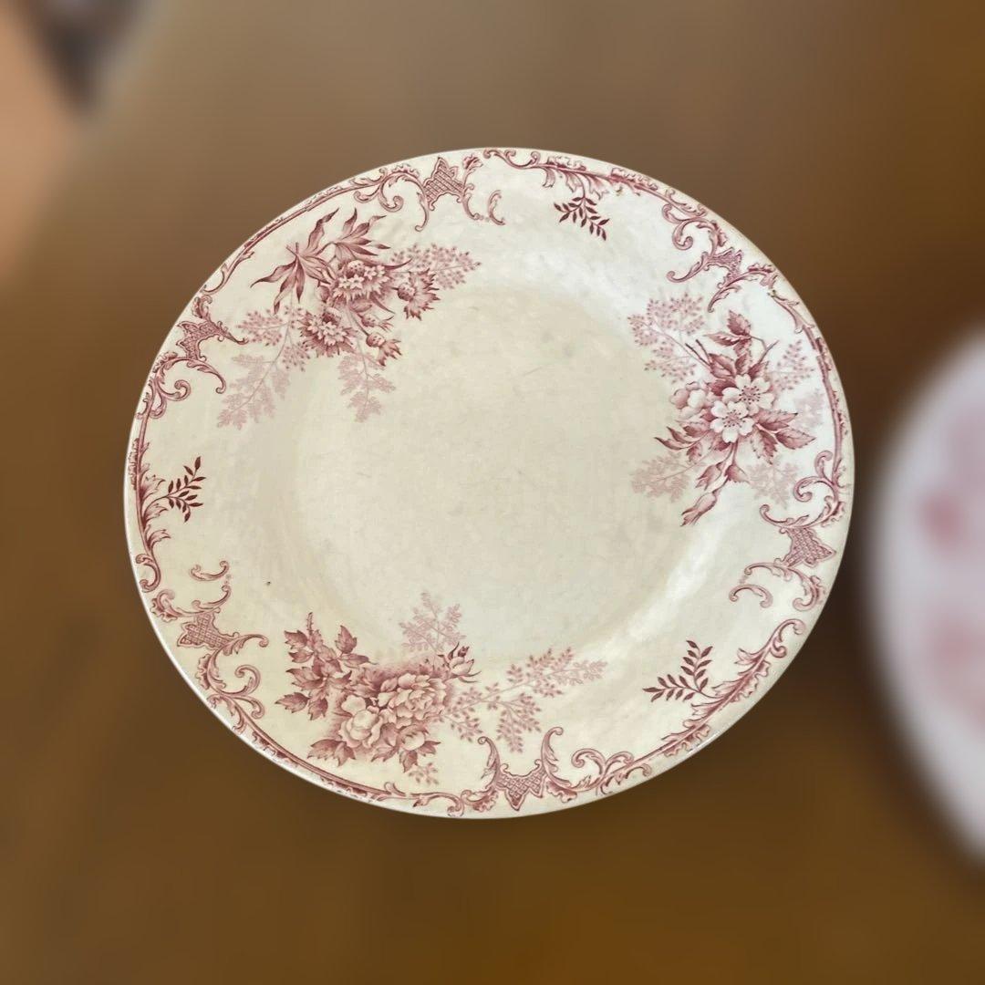 お気持ちお値下げフランスプレート平皿サラダプレート二枚おまとめ