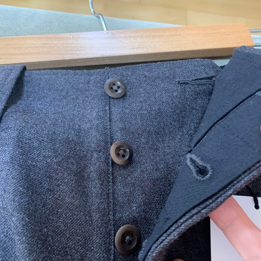 新品タグ付き【MHL】ウールセーラークロップドパンツ