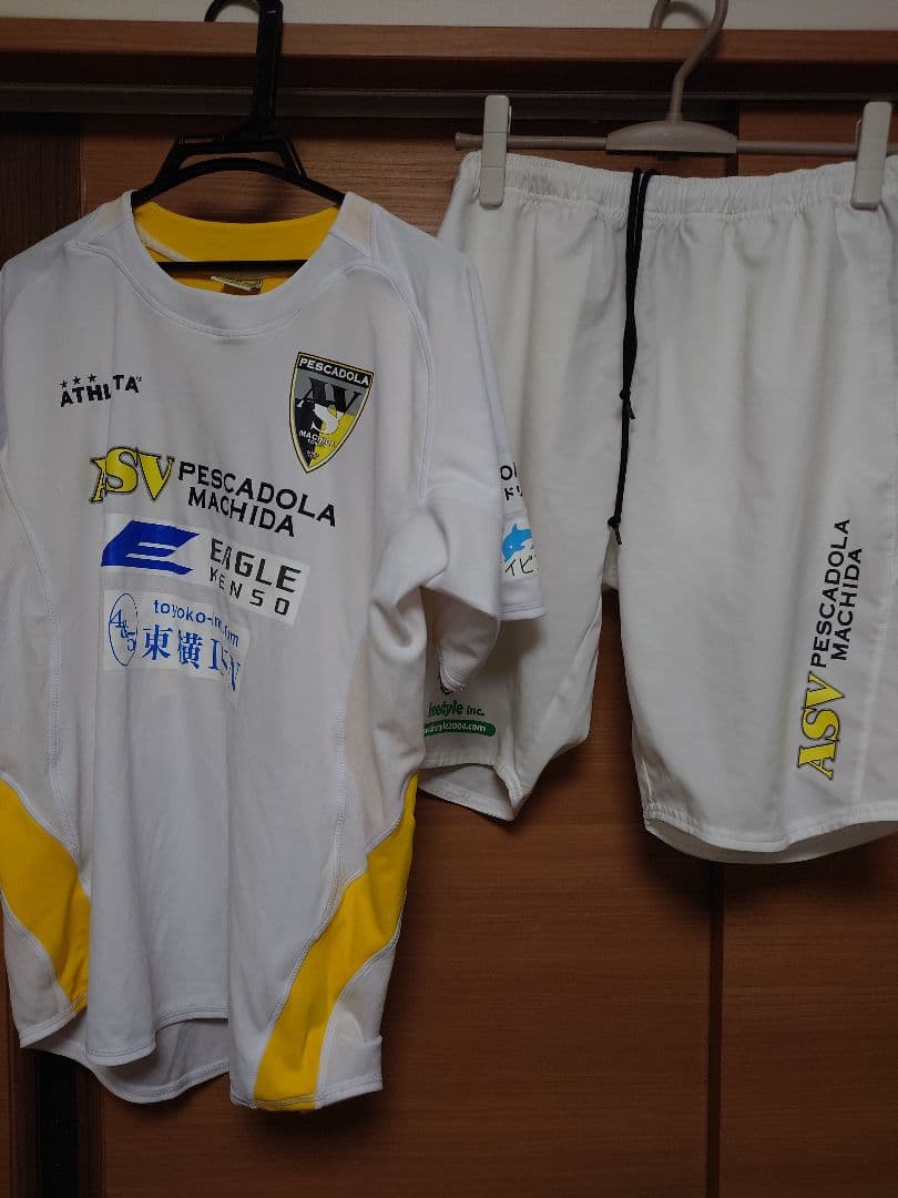 選手支給　ATHLETA PESCADOLA MACHIDA サッカーウェア