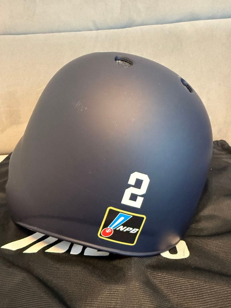 2018球団創設80周年NPBマーク入り今宮健太ヘルメット 100個限定品