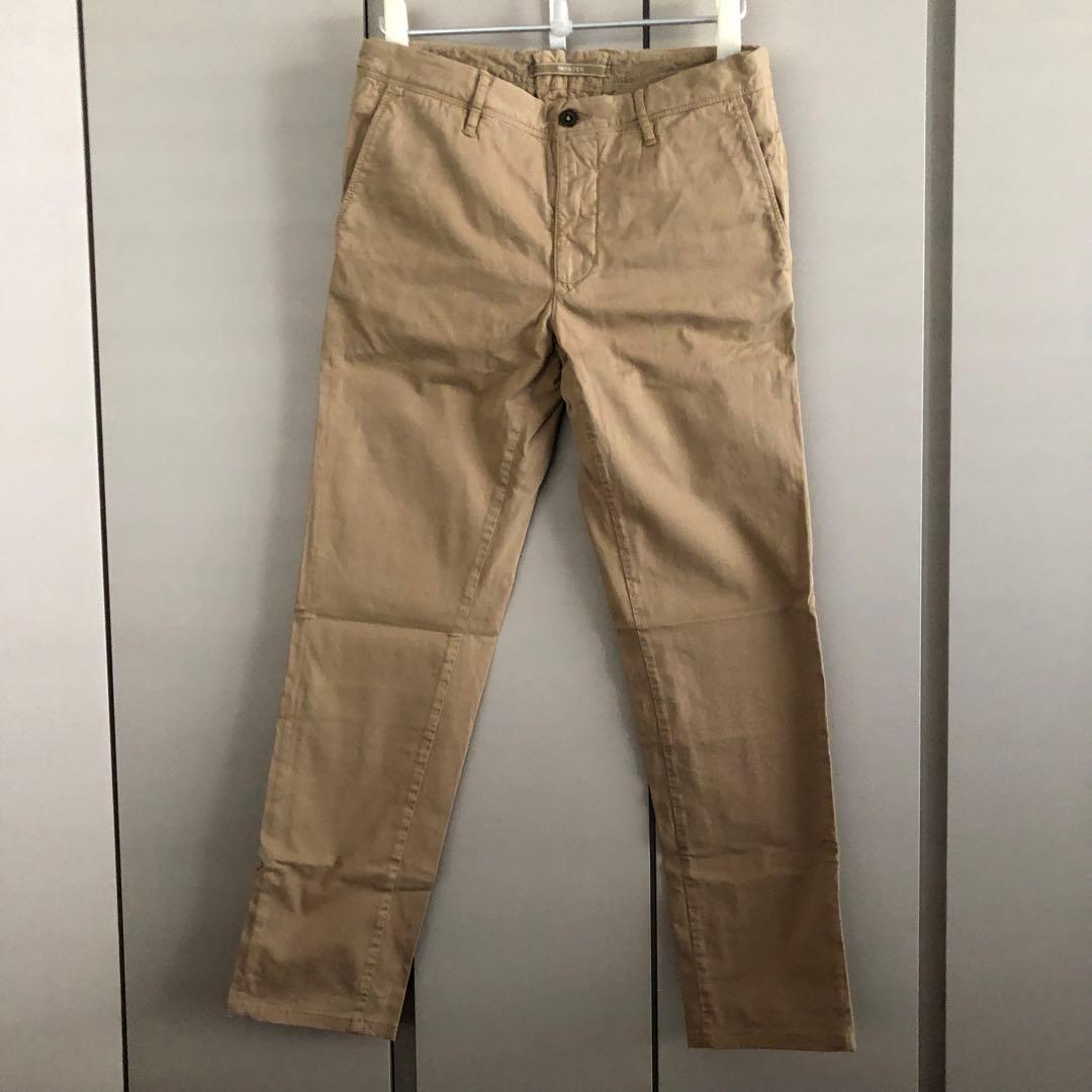 INCOTEX スリムフィット チノ 2枚セット