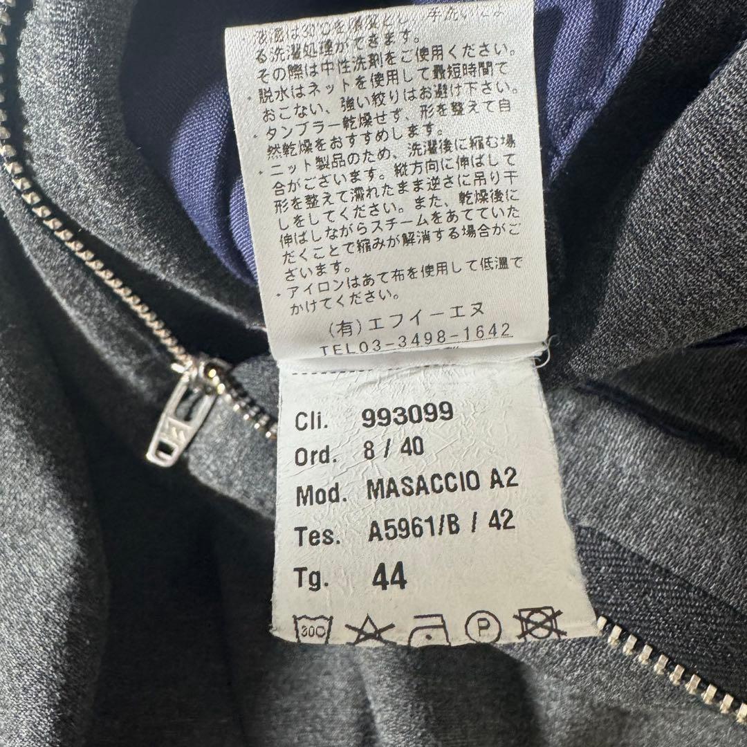 ジャブスアルキヴィオ giabs archivio マサッチョ44 ダークグレー