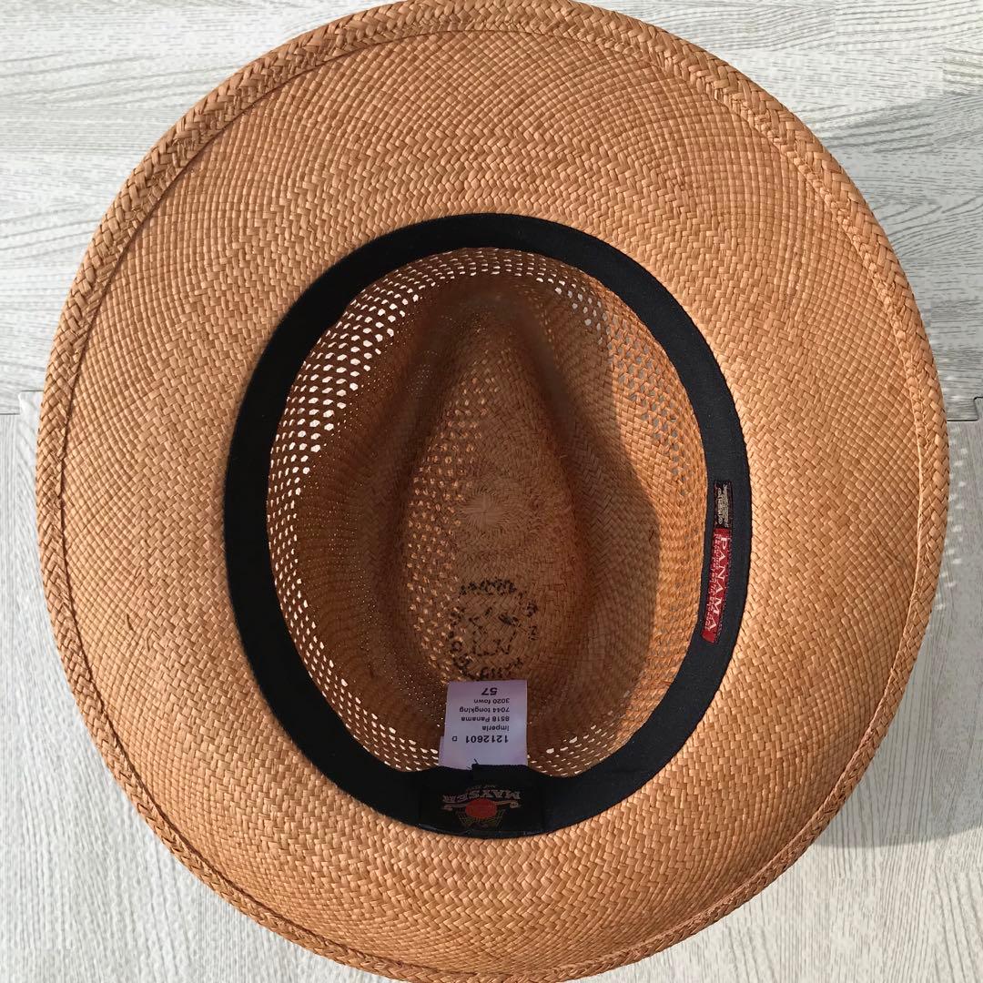 MAYSER　パナマハット　57　ブラウン