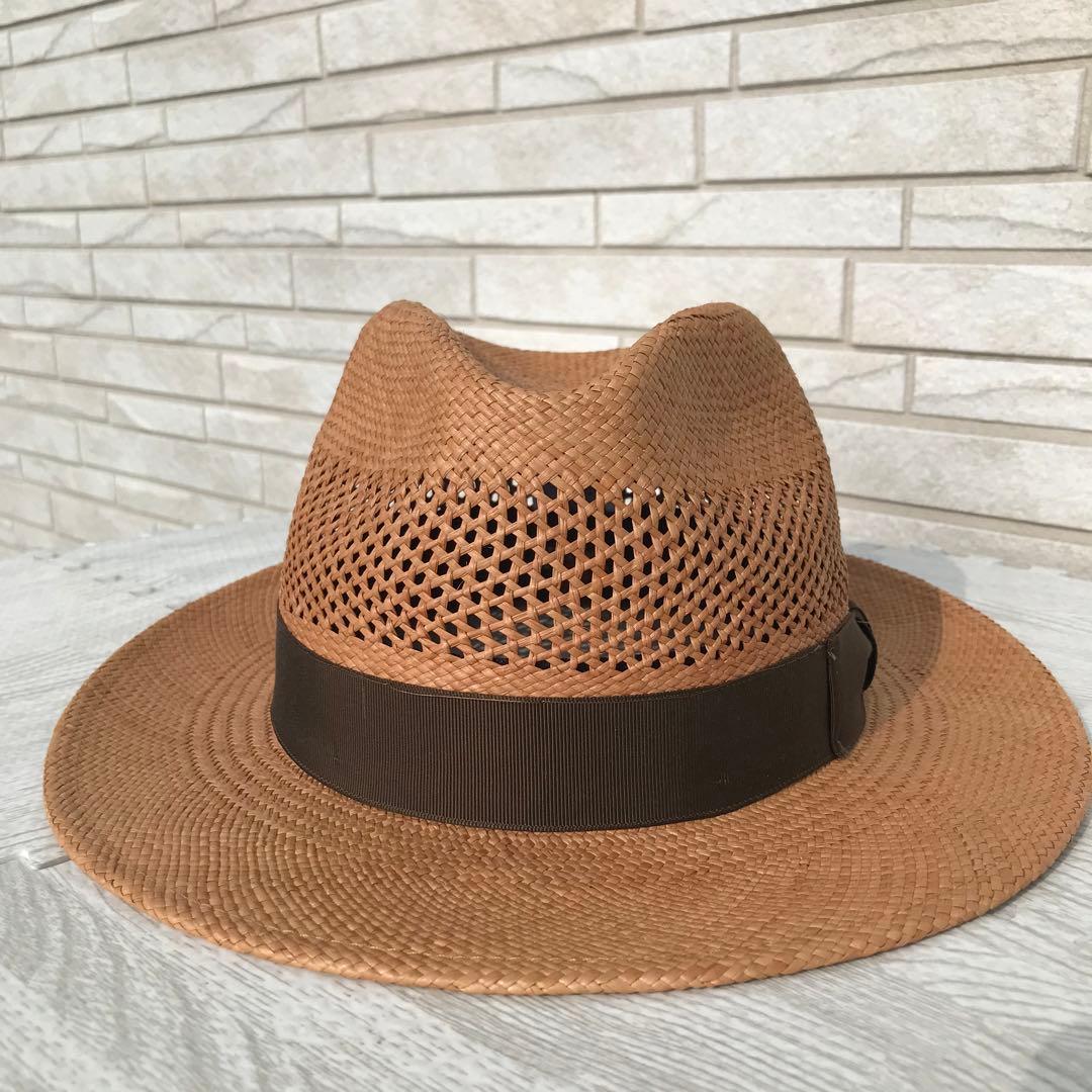 MAYSER　パナマハット　57　ブラウン