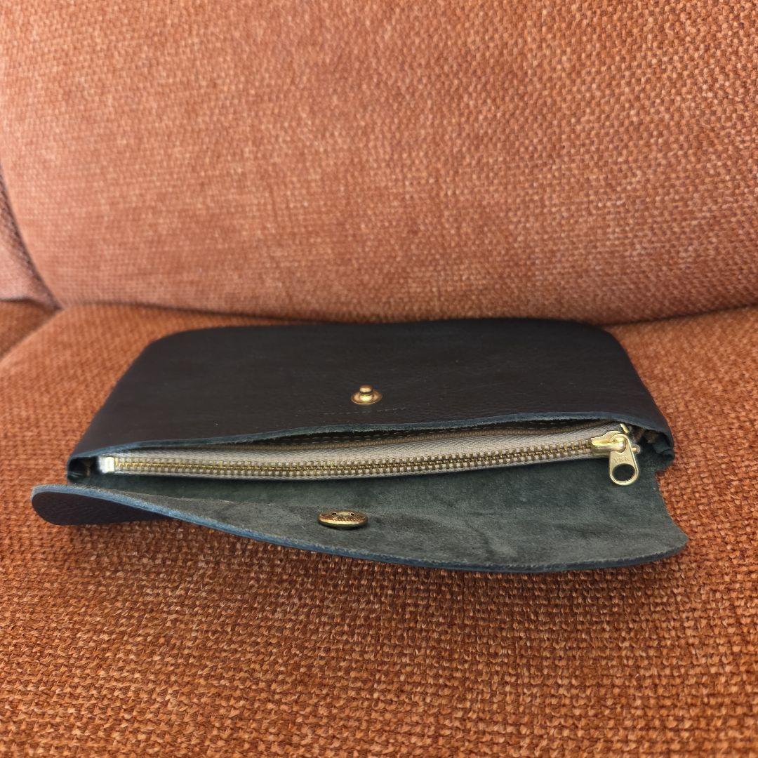 ブルーブルーエ シボ長札 新品未使用