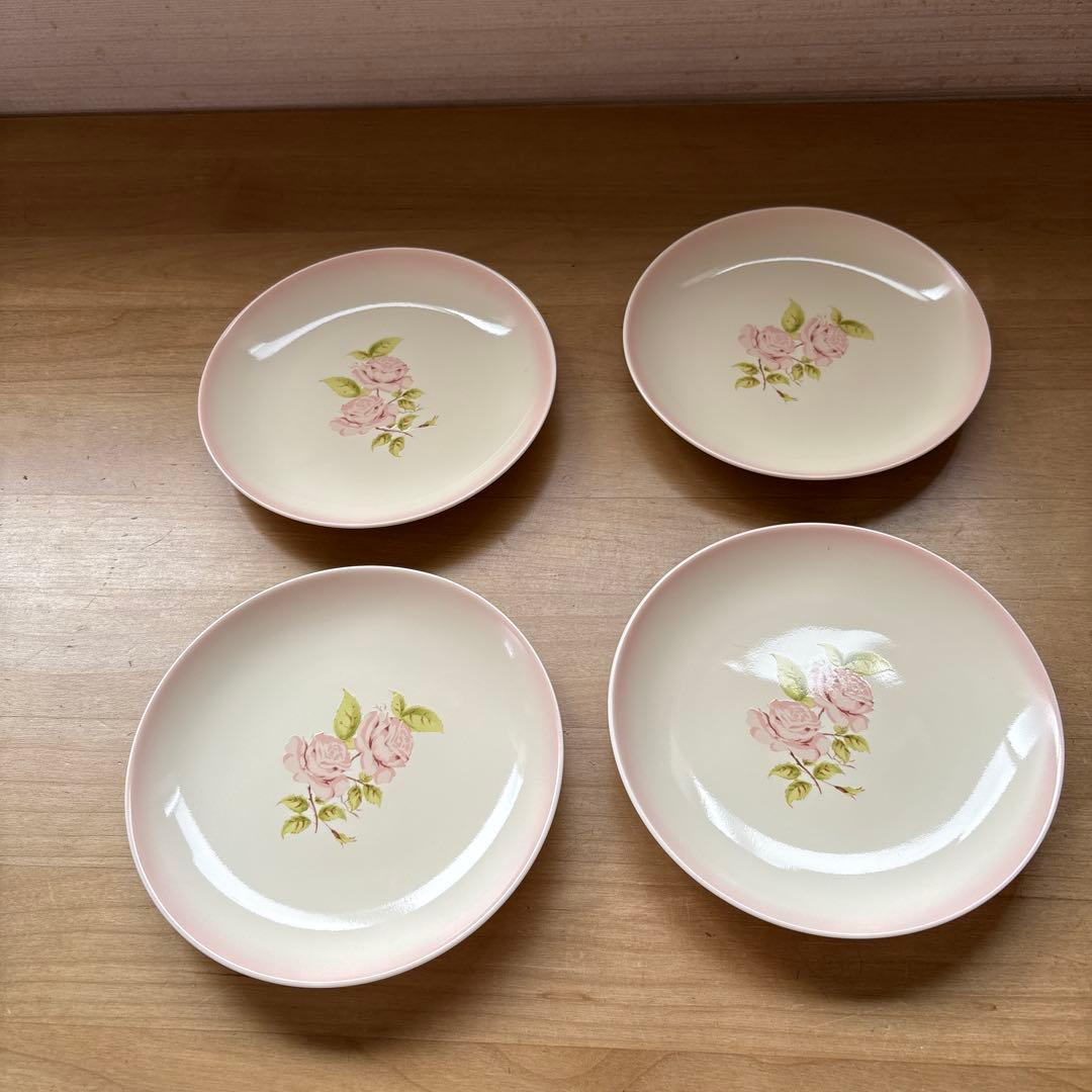 イマン　ダイアナローズ　プレート4枚セット