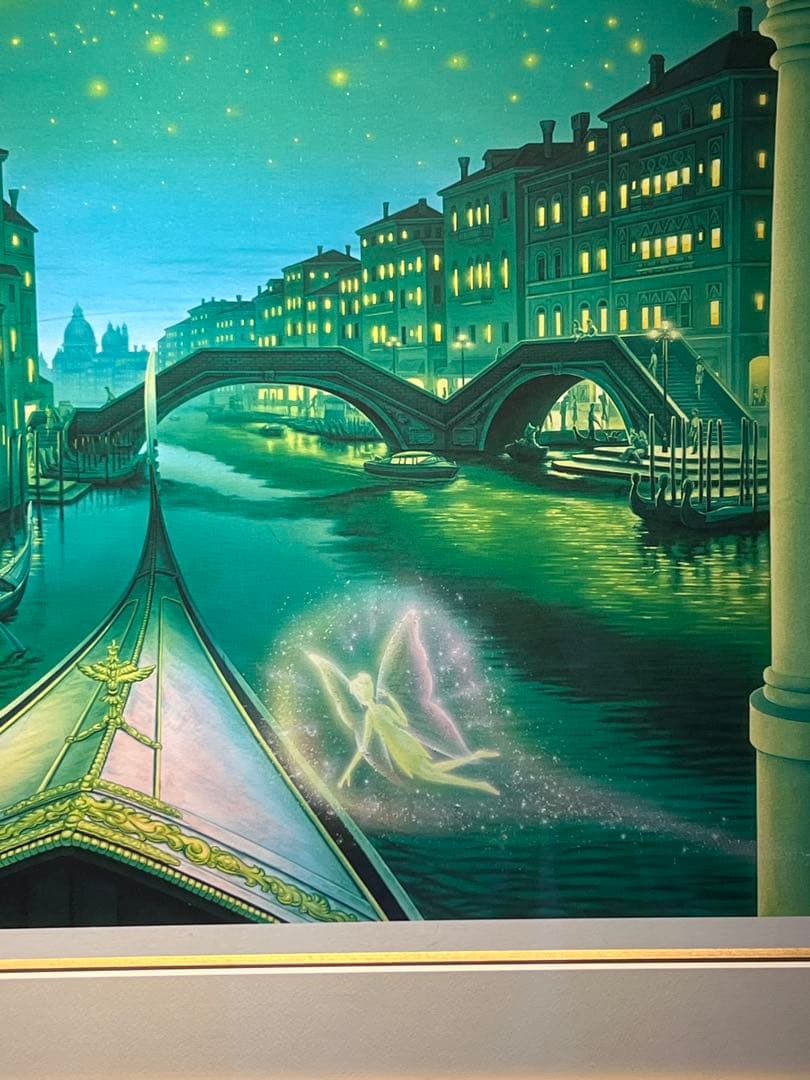 他の方発送ディズニー×塚本馨三 「グリーン ヴェニス」限定200 直筆サイン