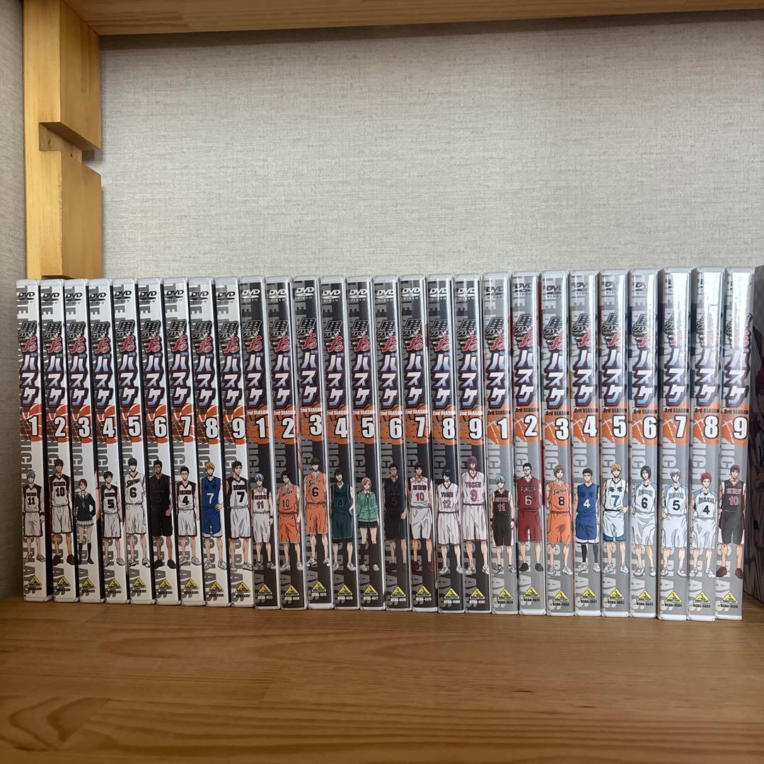 黒子のバスケDVD全巻セット 特典付き
