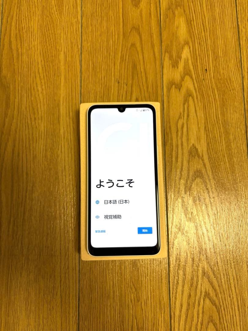 arrows We2 ミストホワイト 初期化済み スマートフォン 本体