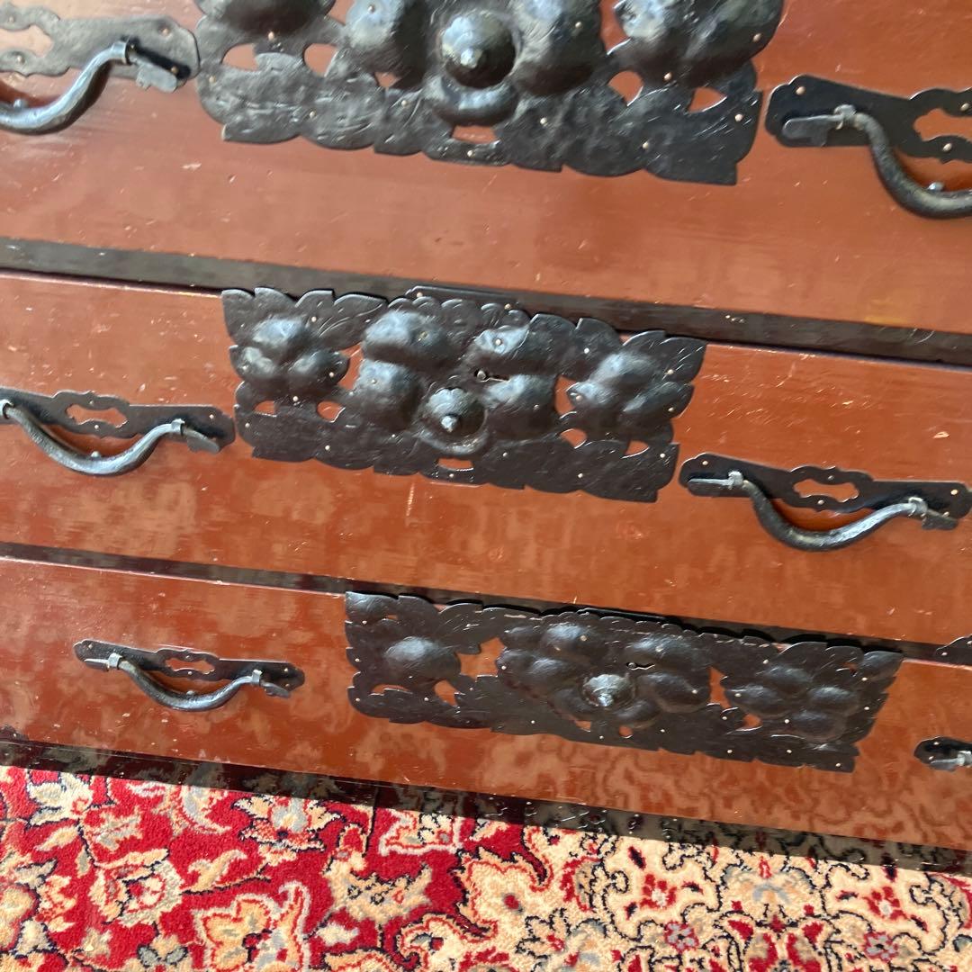 昭和レトロ 古家具 仙台箪笥 7杯 引き出し 和箪笥 ビンテージ ヴィンテージ