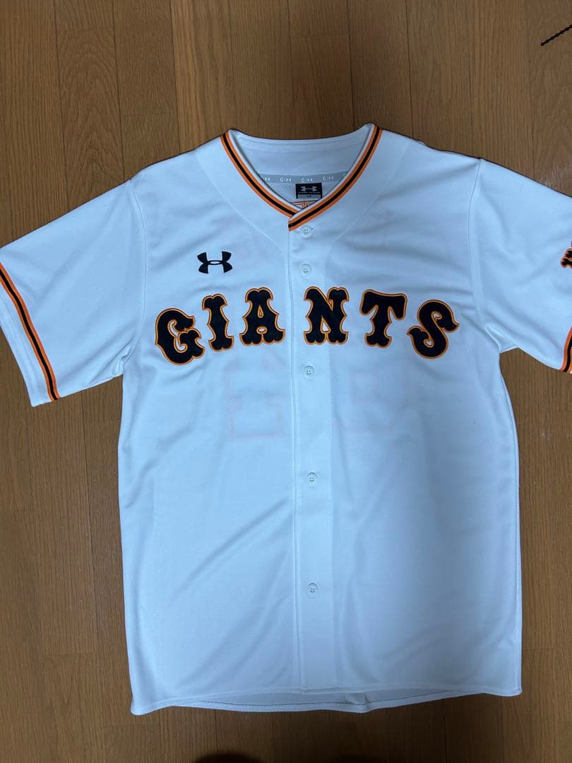 読売ジャイアンツ　大江竜聖　直筆サイン入りユニフォーム　LGサイズ