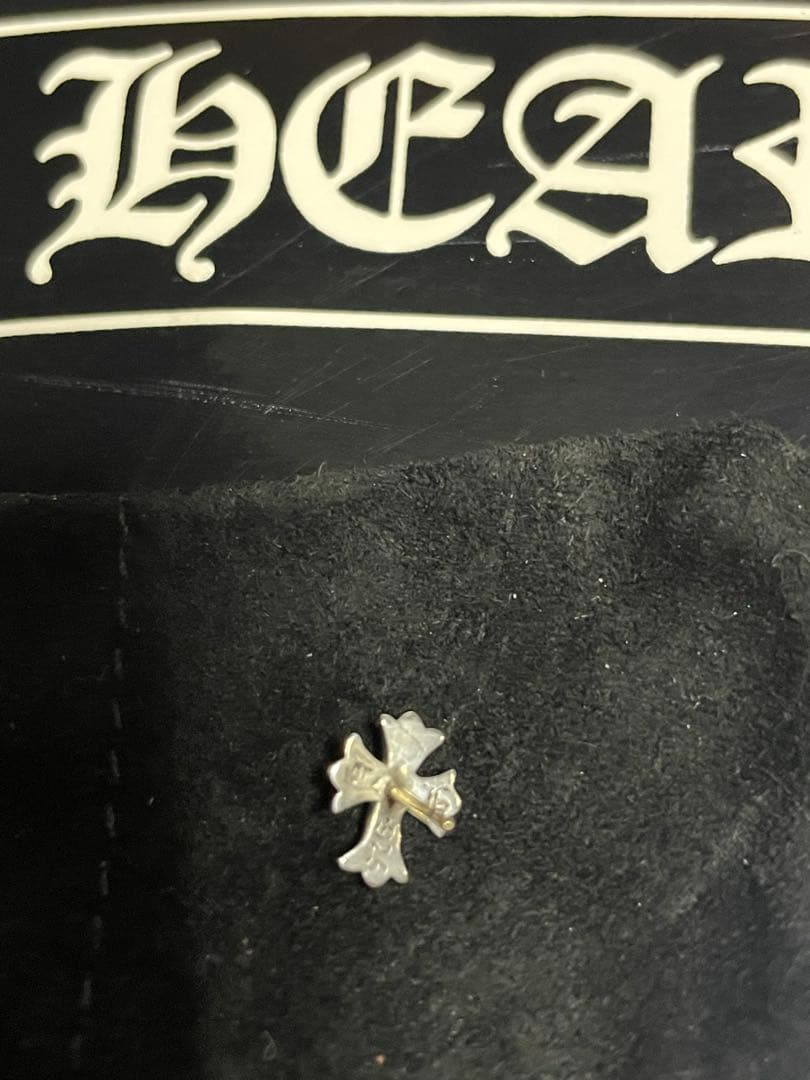 正規品Chrome Hearts C Hクロススタットピアス