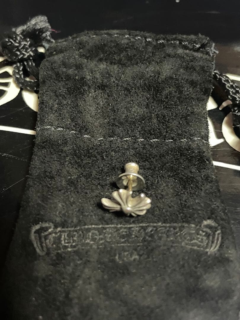 正規品Chrome Hearts C Hクロススタットピアス