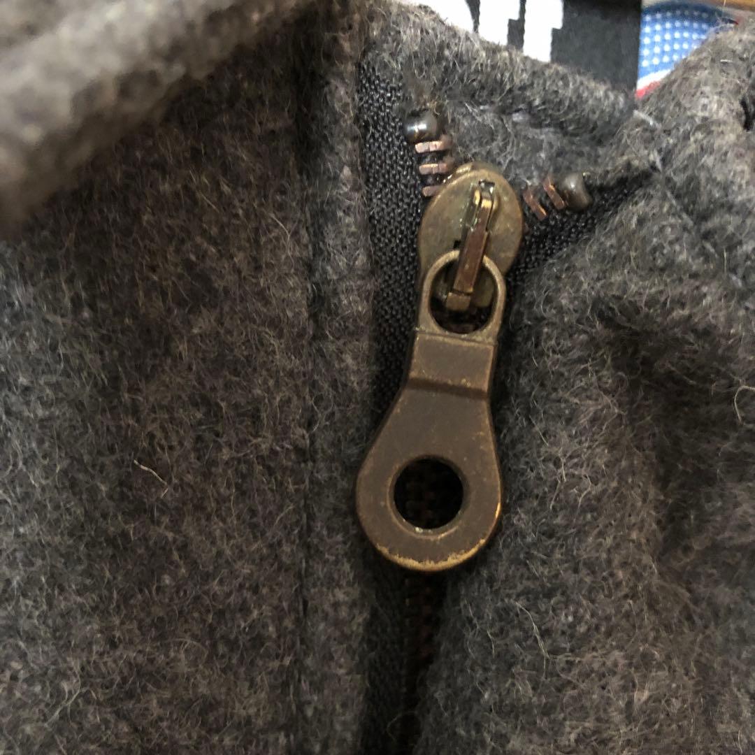 新品 SCHOTT USA製 ダッフルコート グレー 40 希少