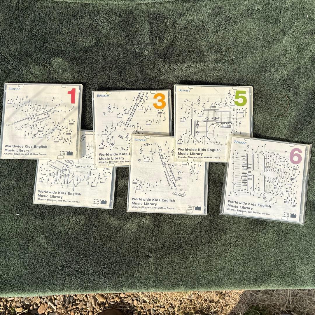 ベネッセ　ワールドワイドキッズ　DVD、CD、テキスト